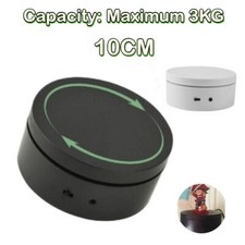 10CM Mini Electric Turntable Display Stand Jewelry Photography Rotating Holder