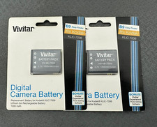 2 PACK Vivitar Battery Kodak KLIC-7006 KLIC7006, M853 M873 M883 M773 M530 New