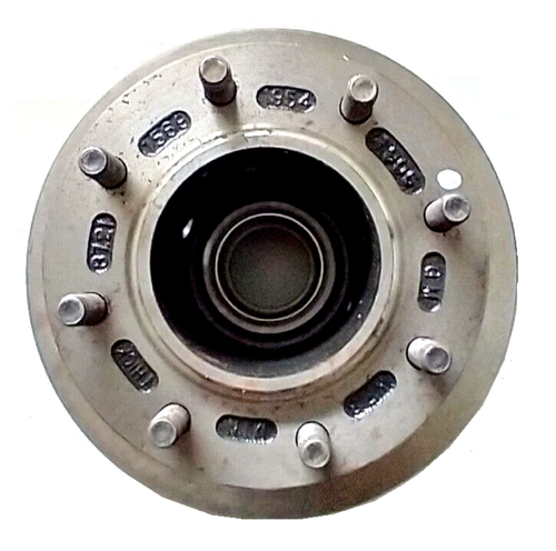 Conjunto de rotor de freno y buje delantero 8 tacos (ruedas traseras dobles) OEM ACDELCO 177-768 - Imagen 6 de 7