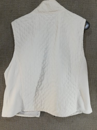 Columbia Sportswear Co. Quilted White vest zippered GC - Picture 3 of 11