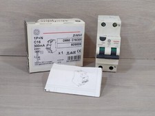 LOT 2 PCS. GE DM60 C16/300 Circuit Breaker 1P+N C16 300 mA | 609859