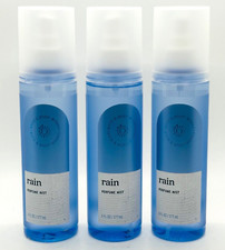 3-Pack Bath  Body Works RAIN Water Perfume Body Mist Spray 6 fl.oz