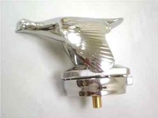1930 1931 Ford Model A Chrome Thermo Quail Radiator Cap Motometer Thermometer