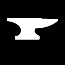 Hammer and Anvil Sticker Decal