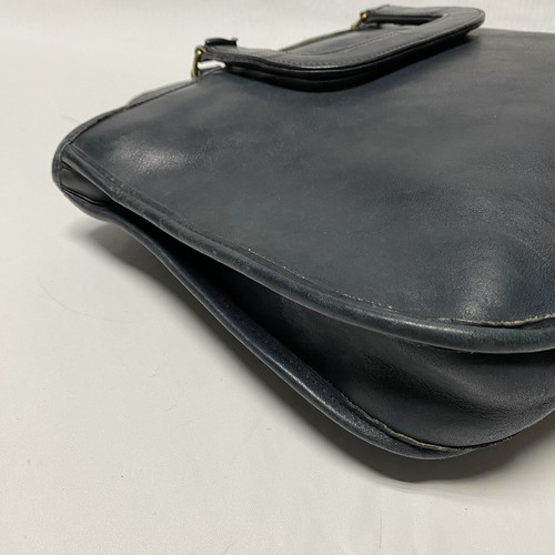 Borsa vintage Coach Bonnie Cashin pelle marina kisslock skinny tote bag vintage - Foto 5 di 18