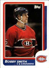 1986-87 Topps Bobby Smith #188 Montreal Canadiens