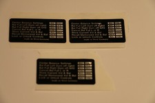 ADESIVO RICAMBIO TELECOMANDO PREAMPLIFICATORE LINN LK1