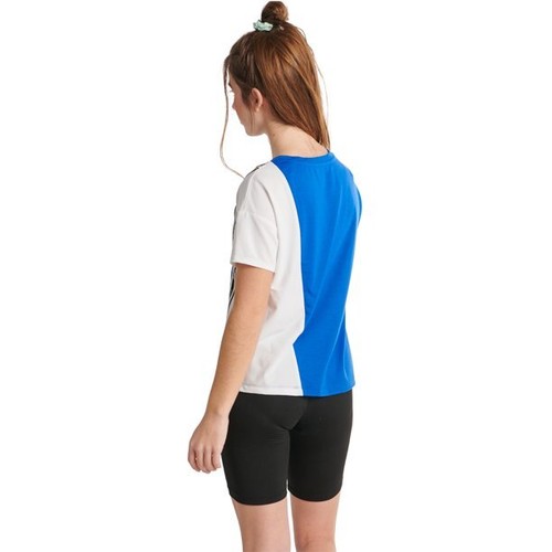 Justice Girls J-Sport Colorblocked Active Soccer Knot Front T-Shirt, Size S 7/8 - Picture 2 of 5