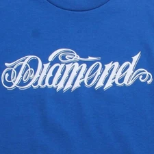 $49.99 Diamond Supply Co Giant Script Tee (royal) GIANTSCRIPROY