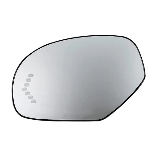 Left Driving Side Heated Mirror Glass w/ LED For 2007-2014 Sierra Yukon Escalade