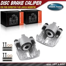 Pair Rear Brake Calipers for Ford F-150 99-03 F-250 Expedition Lincoln Navigator