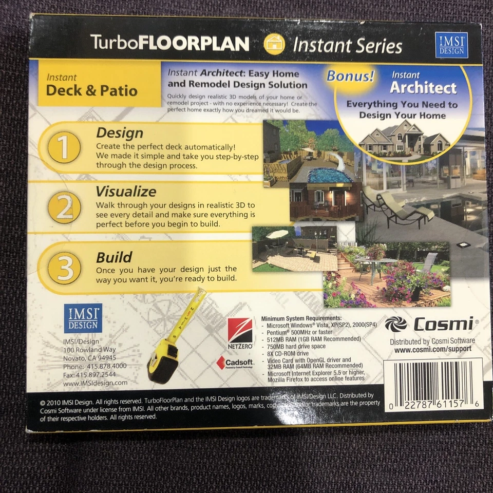 Instant Deck & Patio Pc Cd Rom  - Image 4 of 4