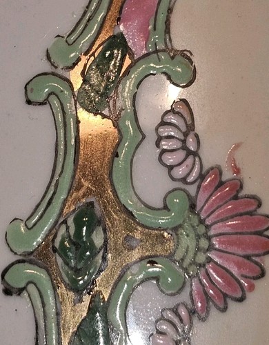 24 Zoll Rosenmedaillon chinesische Vase - Bild 21 von 24