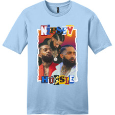 NEW Art Society x SWOD RAP GOAT RANSOM Tee Shirt ICE BLUE SM-4XLARGE MADE IN USA