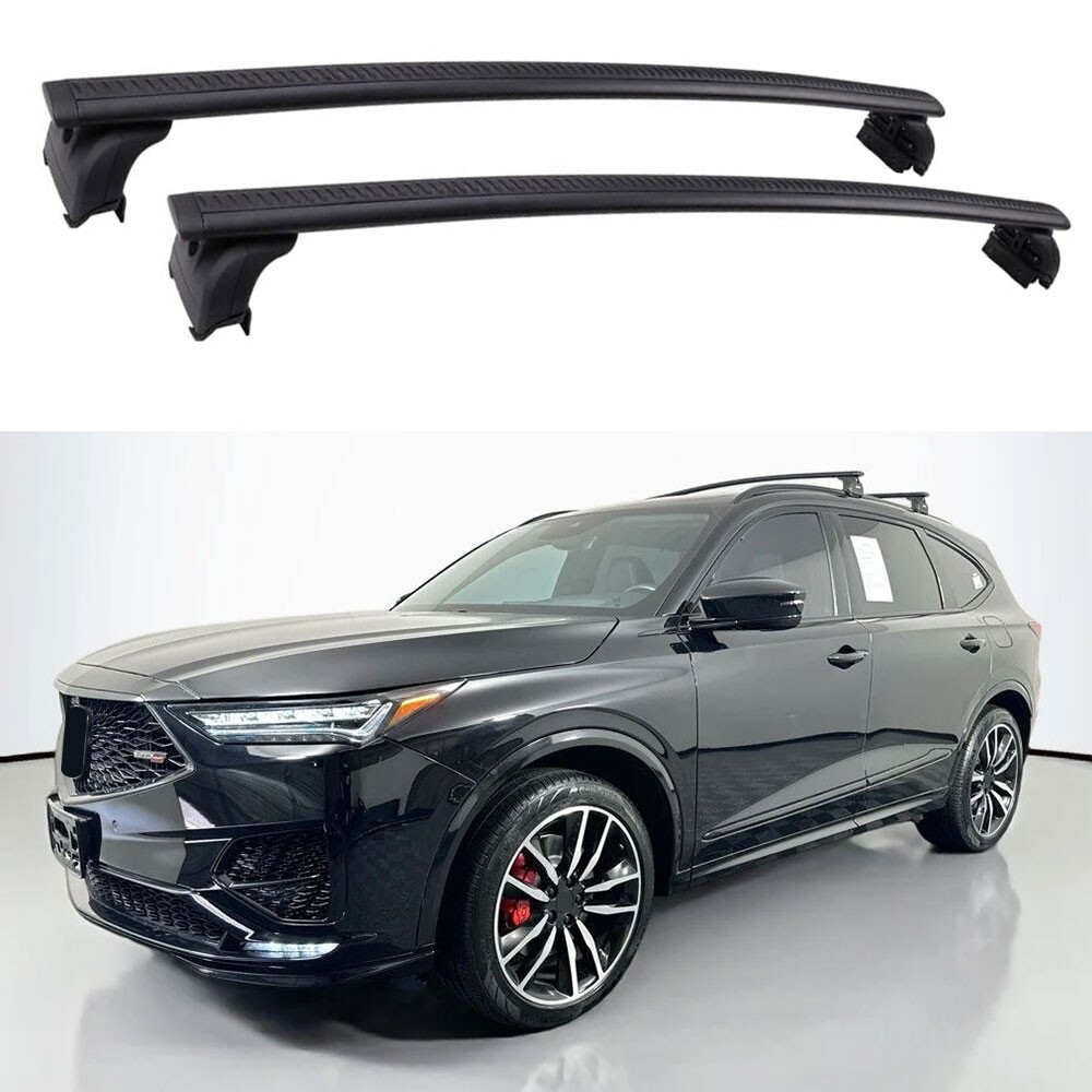 Aluminum Roof Rail Racks Cross Bars Crossbar Fits For Acura MDX