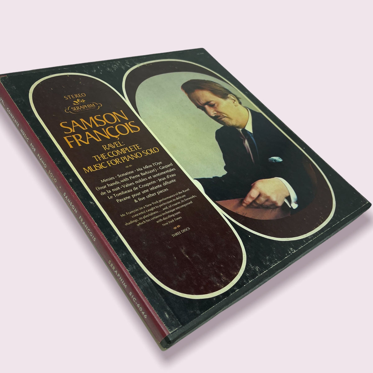 Samson Francois - Ravel : The Complete Music for Piano 3 LP Box