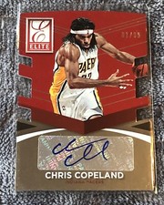 2014 Donruss Elite Status Signatures Red Die-Cuts /99 Chris Copeland Auto A64