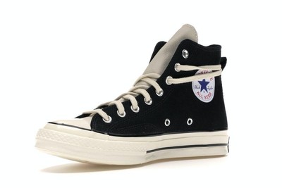 Size 7.5 - Converse Fear of God Essentials x Chuck 70 High Black 