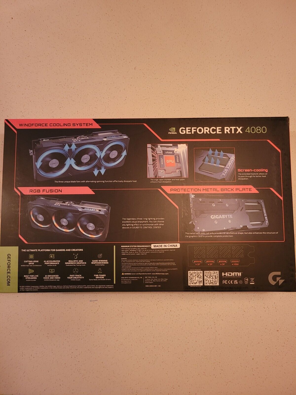 Placa de Video Gigabyte GeForce RTX 4080 GAMING OC, 16GB, GDDR6X, DLSS, Ray  Tracing, GV-N4080GAMING