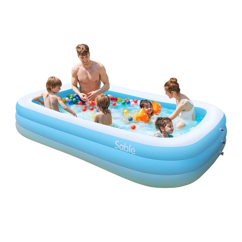 Piscina inflable Sable, 299x 182 x 51 cm piscina familiar grande, piscina...