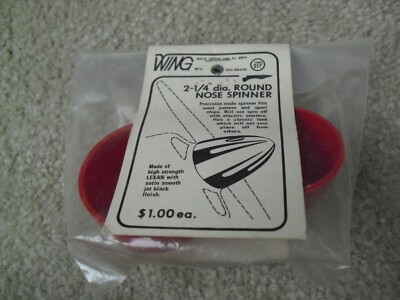 Vintage RC Part Wing number 214 2 1/4 Diameter Round Nose Spinner NIP