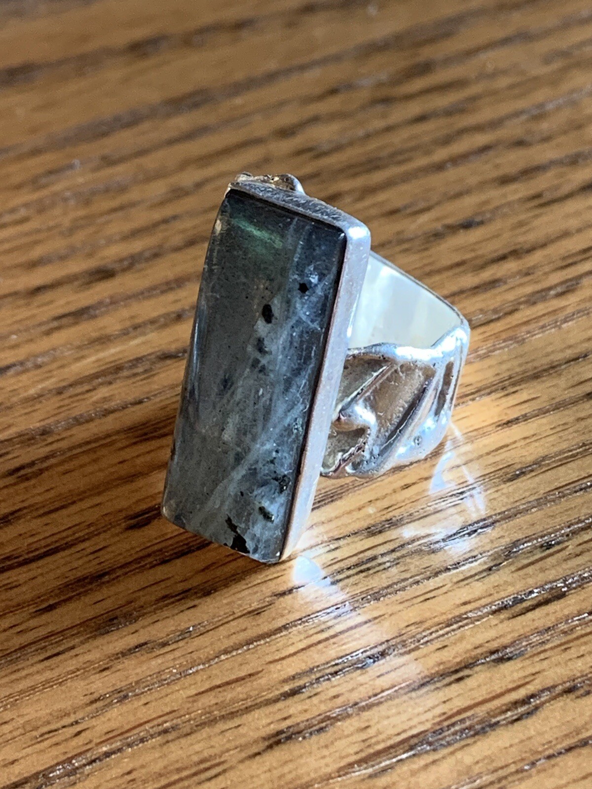 Stunning Statement Labradorite Ring, Handcrafted … - image 14