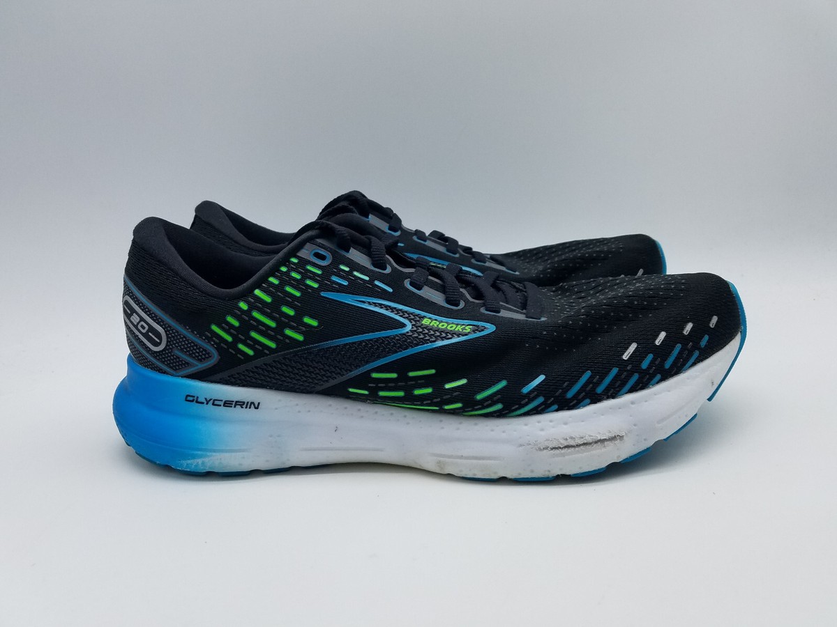 Brooks Men\'s Size 11 Glycerin 20 Black Blue Running Shoes 0067090840131-014_brk-m-  main image 2