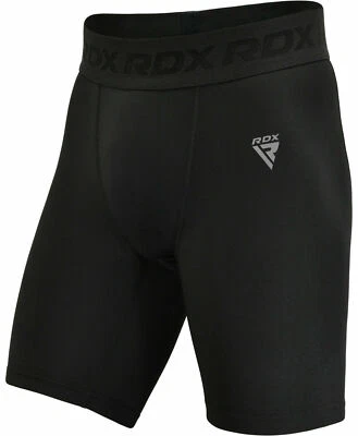 Kompressionsshorts von RDX, Sportbekleidung Kickboxen Shorts, Dynafit Herren