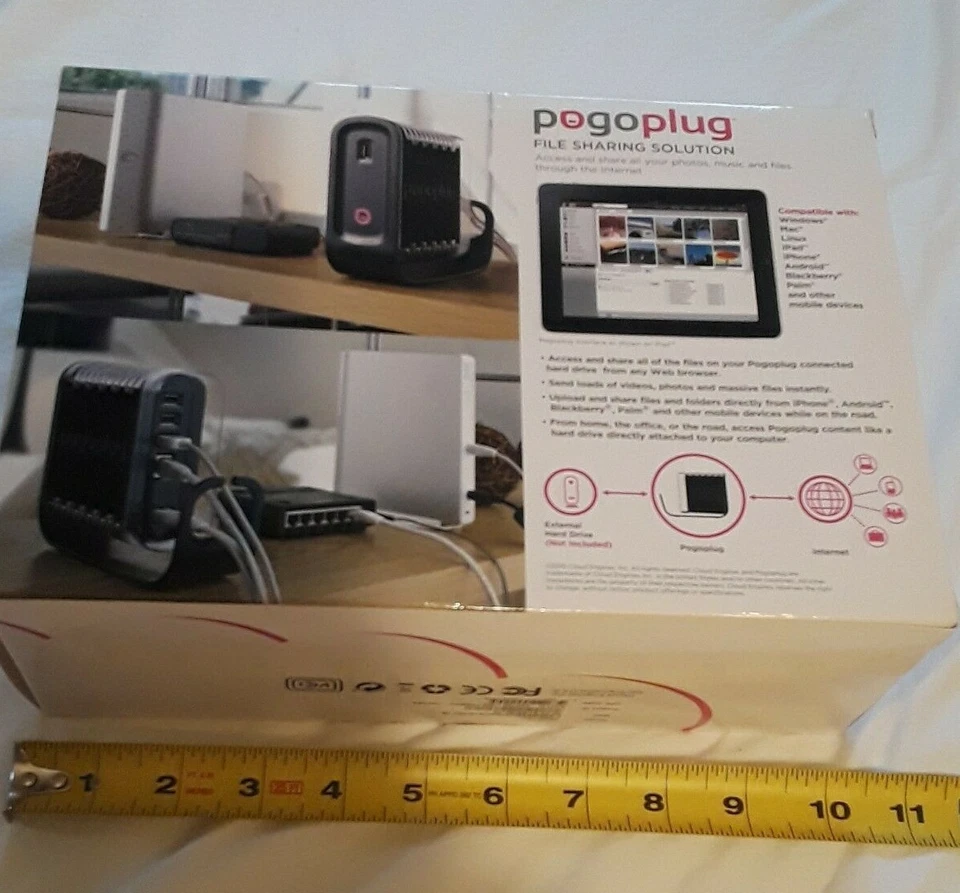 POGO-P21 POGOPLUG File Sharing Solution Your Personal Cloud EO2 version NEW - Image 2 of 4