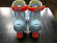 Barbie Grow With Me Adjustable Roller Skates Over the Shoe VGUC