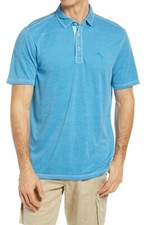 Tommy Bahama Polo shirt Paradiso Cove Polo Plume Blue NEW Medium Sale