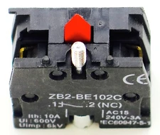 ( 10 ) Yuco Replacement  ZB2-BE102C 1NC Contact Block FITS SCHNEIDER XB2