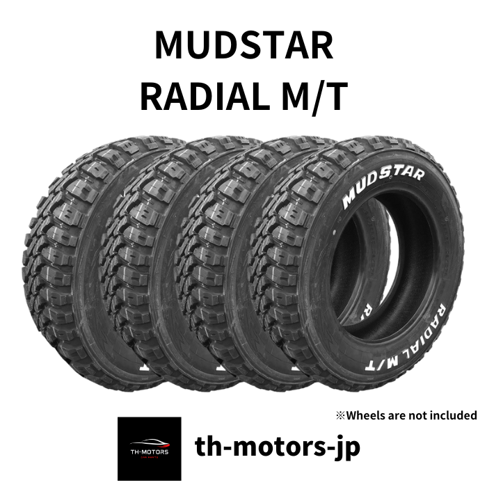 MUDSTAR RADIAL M/T 165/65R15 81S 4Set Tire White letter | eBay