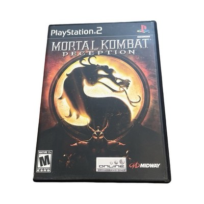 Mortal Kombat: Deception Sony PlayStation 2, 2004 PS2 Complete CIB W Reg Card