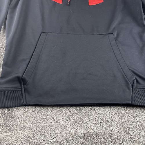 Under Armour Hoodie Boys Youth Medium Orange Storm Hoodie Pullover - Picture 2 of 16
