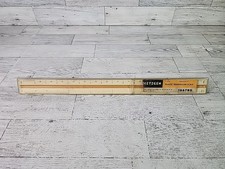 Dietzgen Plastic Triangular Scale Ruler 1667BG Engineering w/ Plastic Case