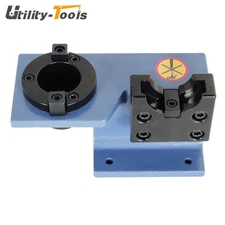 CAT40 Universal CNC Tool Holder Tightening Fixture Clamping Blue Aluminum