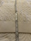 Polo Ralph Lauren L 14-16 Cream Colored Sweater Vest Ivory Excellent Condition — photo 9