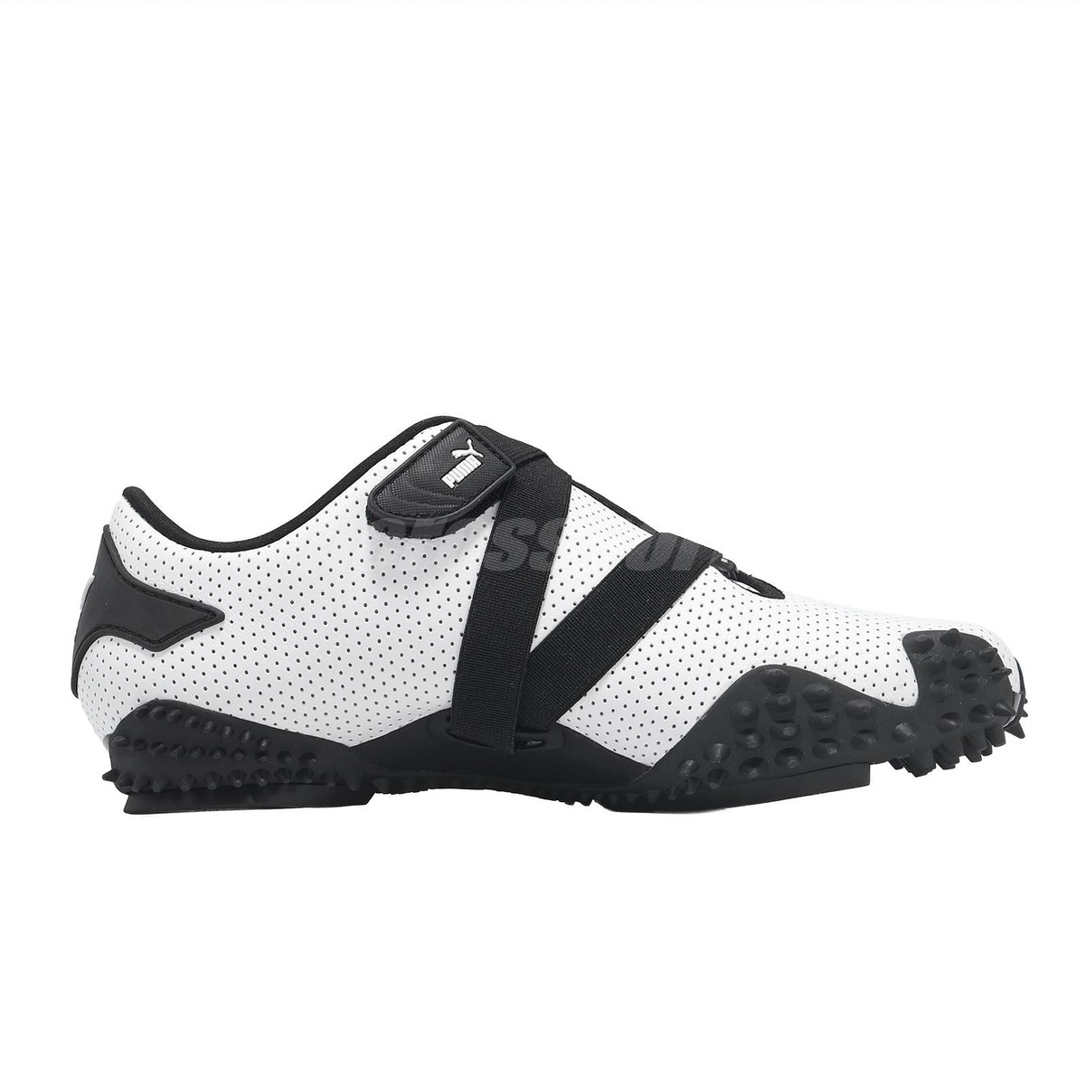 Size 5.5 - Puma Mostro Perforated Leather Pack - White Black for 
