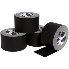 Lockport Black Gaffers Tape 3 inch x 30 Yards - 4 Pack Pro Black Gaff Tape - ...