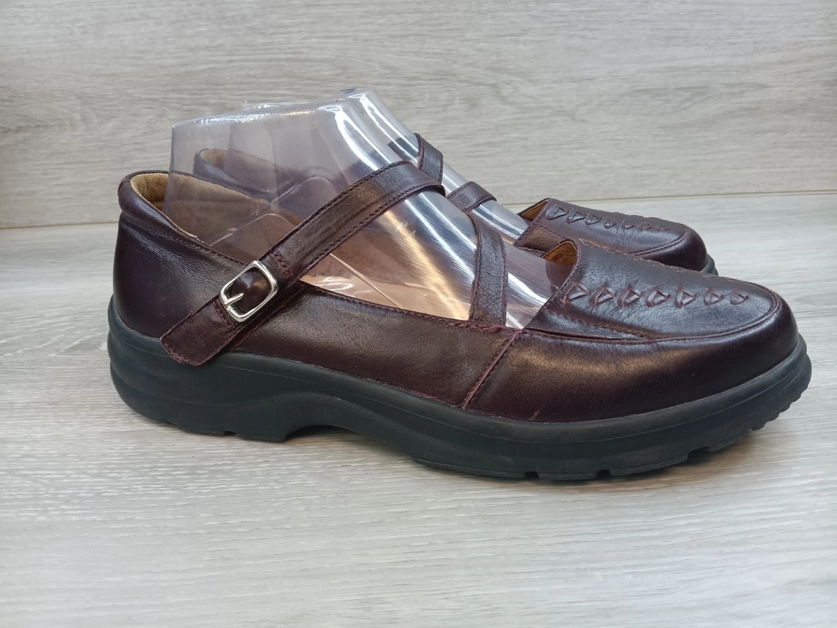 Women Dr. Comfort  (Betty) Brown Leather Casual Sandals with Adjustable Strap Betty Brown Cognac Suede Leather Sandals – Andiata – Andiata main image 2
