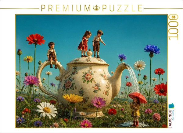 Calvendo Puzzle A Garden Full Of Wonders | 1000 Pieces, Finished Size 25.2 × 18.-image