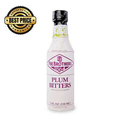 Fee Brothers Plum Cocktail Bitters - Aromatic 5 Fl Oz (Pack of 1) 