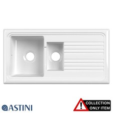 Astini Lago 1.5 Bowl Fireclay Ceramic Kitchen Sink "Graded"
