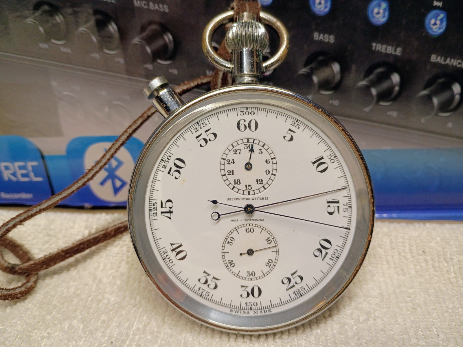 ABERCROMBIE & FITCH Co Rattrapante Stopwatch/Rall… - image 2