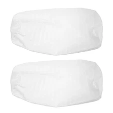 2 Pcs Lumbar Pillow Lining Neck Support Cervical Cover Minimalist Decorative