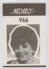 1987 Motto Game Cards Barbara Walters #966 0kb5