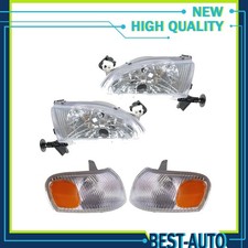 For Toyota Corolla 1998-2000 Combo Headlamps Corner Parking Lights Set Halogen For Toyota Corolla 1998-2000 Combo Headlamps Corner Parking Lights Set Halogen