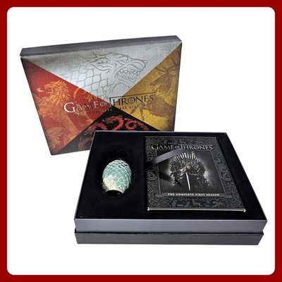 Game Of Thrones Season 1 Limited Edition Dragon Egg Box Set Blu-Ray DVD HBO