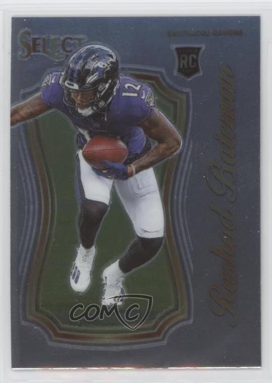 2021 Panini Select Select Certified Rookies Rashod Bateman #SCR-15 2l4